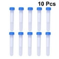 thumbnail image 1 of BESTOYARD 10Pcs Clear Plastic Storage Barrels for Beads and Needle Organizing, 1 of 5