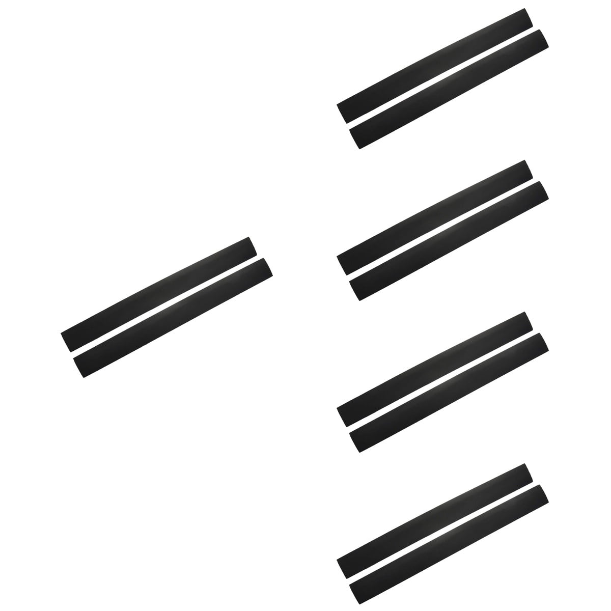 10 Pcs Stove Gap Strip Counter Gaps Cover Filler Oven Liners for Bottom