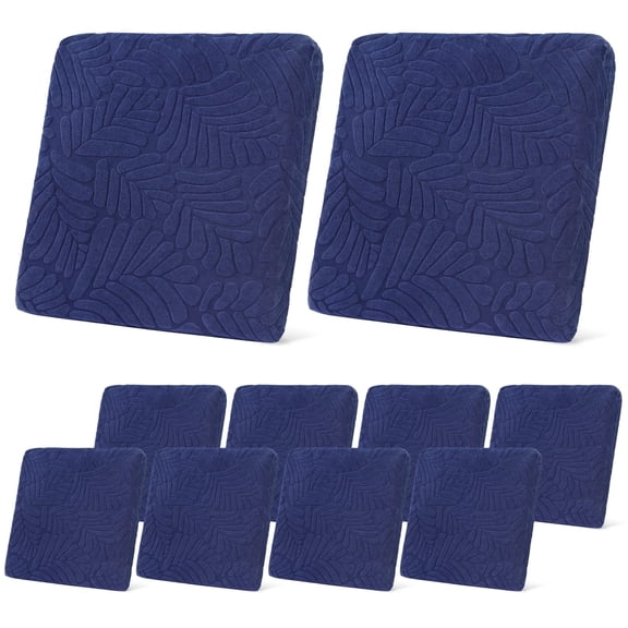 10 Pcs Stretch Patio Cushion Covers Outdoor Cushion Covers,for Outdoor Couch Cushion Covers Replacement,Outdoor Sofa Covers Patio Slipcovers Couch Cover,Washable Furniture Cover