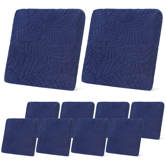 10 Pcs Stretch Patio Cushion Covers Outdoor Cushion Covers,for Outdoor Couch Cushion Covers Replacement,Outdoor Sofa Covers Patio Slipcovers Couch Cover,Washable Furniture Cover