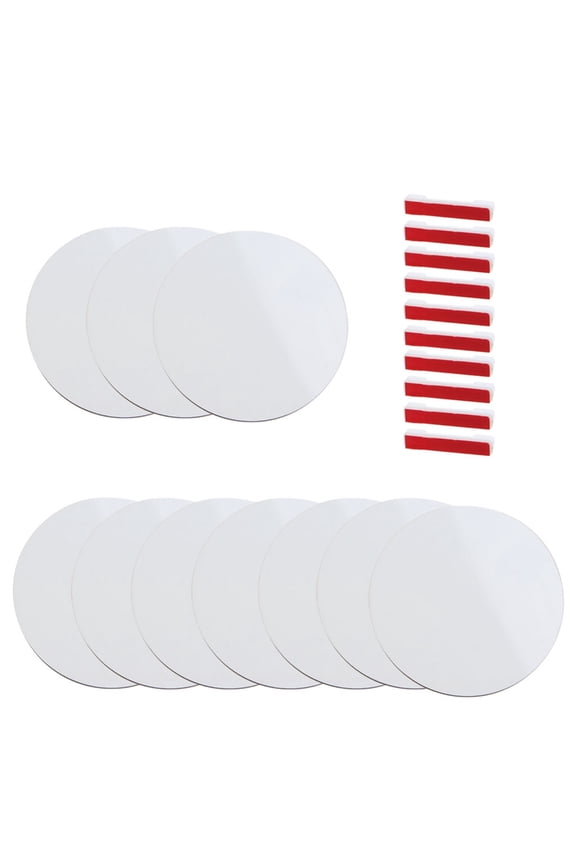 10 Pcs Sublimation Name Name Badges with Pins Customized Name for School Offices