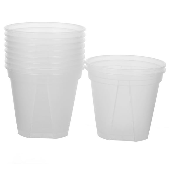 10 Pcs System Basin Control Root Plastic Pots Cache