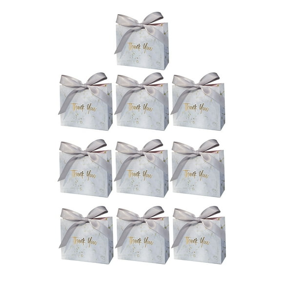 10 Pcs Thank You for Gift Bag Boxes Bags Small Business Wedding Favor Shopping Medium Size Bulk Large Baby