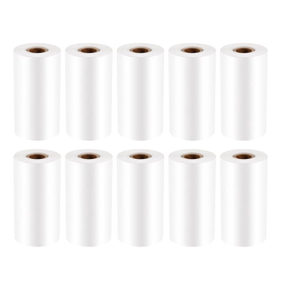 10 Pcs Thermal Paper, for Mobile 58mm 30mm Mini Thermal Printer Cash Register POS Receipt Paper Roll