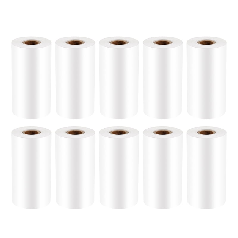 Cisno 10 Pcs Thermal Paper for Mobile 58mm 30mm Mini Thermal Printer Cash Register POS Receipt Paper Roll
