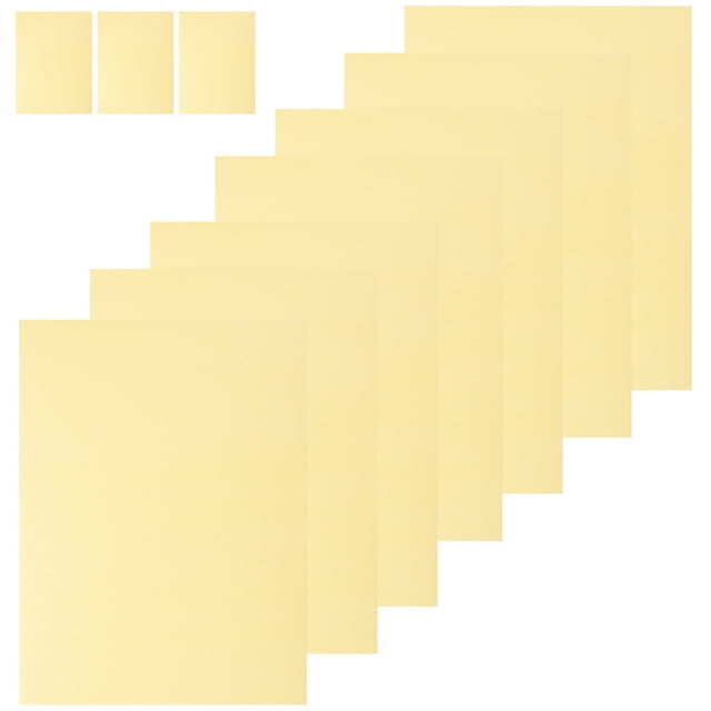 10 Pcs Thick Foam Board Foams Poster Backdrop for Parties Mini Basketball Yellow