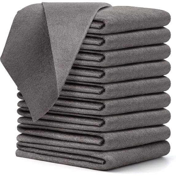 10 Pcs Thickened Magic Cleaning Cloth, Microfiber Streak Free Cleaning Cloths Reuseable Magic Cleaning Wipes for Windows Glass