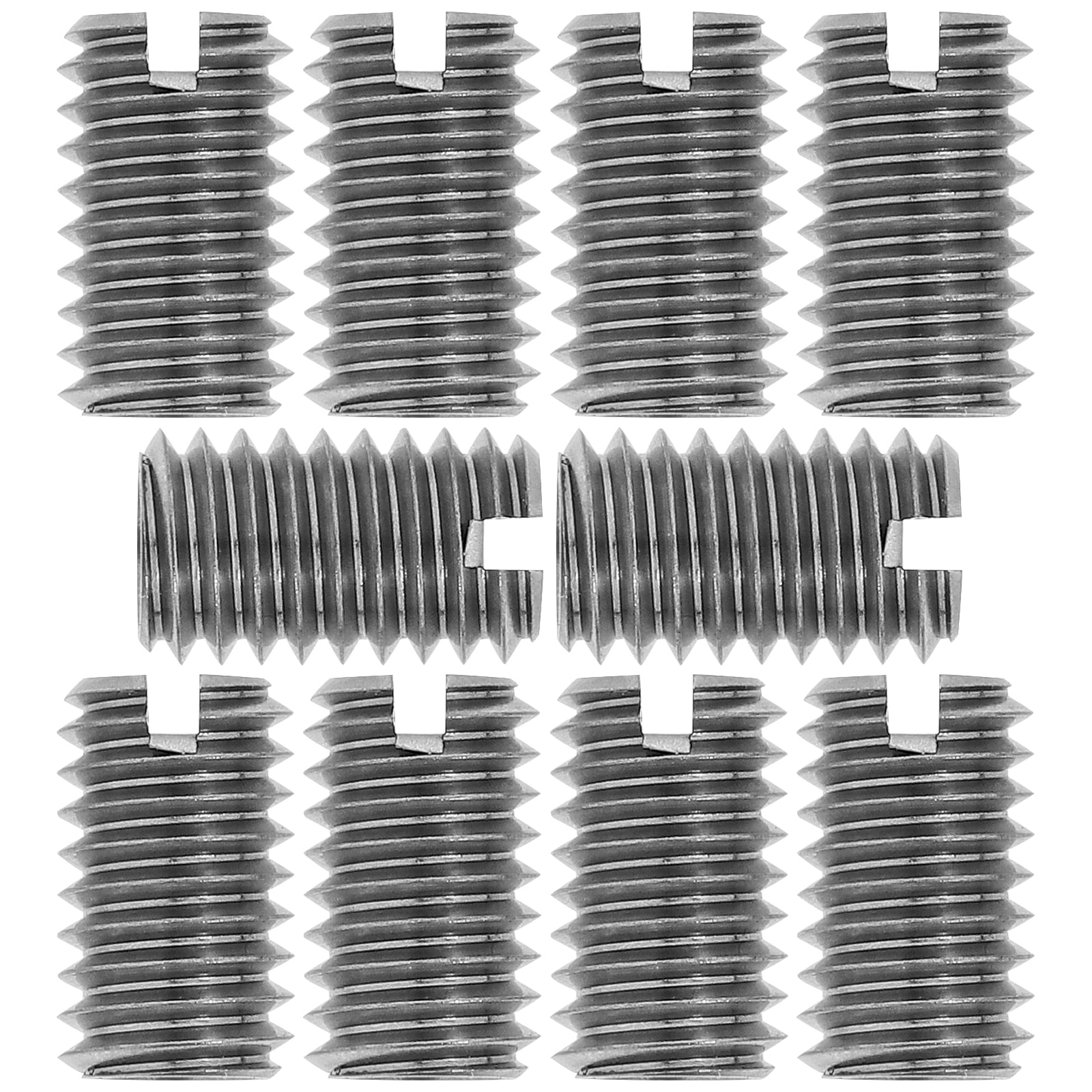 10 Pcs Thread Repair Inserts for Metal Helical Coiled Threaded Sleeves for Lamp and Mechanical Equipment robust Thread Repair Kit