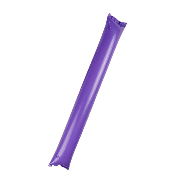 10 Pcs Thunder Sticks, Thicken Cheering Team Spirit Boom Sticks, Plastic Cheering Sticks Inflatable Thunder Sticks, Sporting Cheers Basketball Football Events Dance Party (Purple)