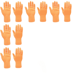 10 Pcs Tiny Hands, Mini Left Hand Right Hand Finger Puppets Mini Finger for Games