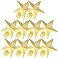 thumbnail image 1 of WEUVEB 10pcs Tree Star Topper Ornament Plastic for Christmas Holiday Decoration, 1 of 8