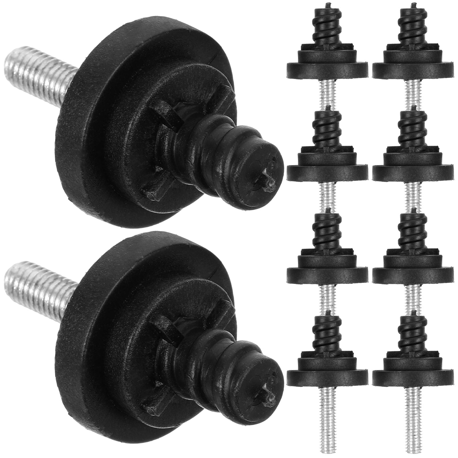 10 Pcs Toilet Brush Connector Adapter Connector for Toilet Brush Brush