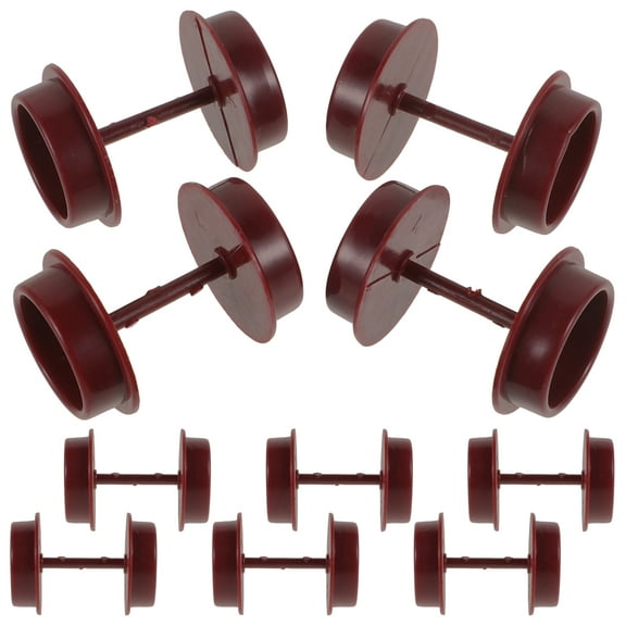 10 Pcs Train Wheel Accessories Trains for Kids Replacement Train Wheels Toys Wheels Plastic Wheels Toys Toddler Child