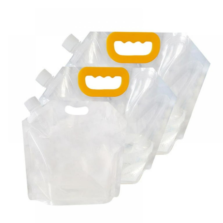 Clear PET Plastic Flasks