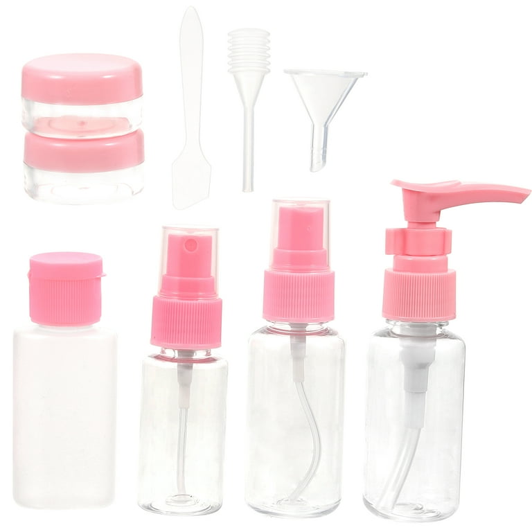 Pink Refillable Toiletry Set Pink Refillable Toiletry Set