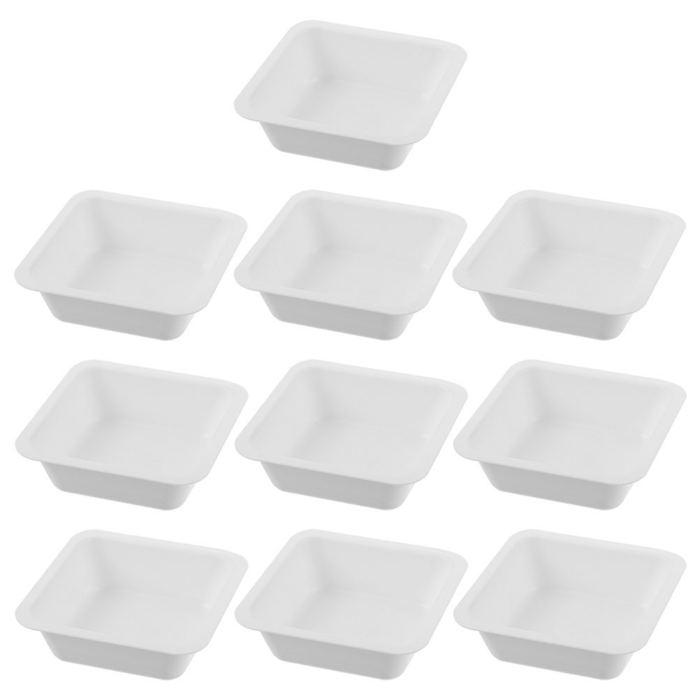 Measuring Trays WRISTBIQUE Weighing Tray Simple Design 10Pcs 5.5X5.5X0.98In - Walmart.com