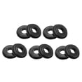 thumbnail image 1 of 10 Pcs Truck GladHand Washers TPE Rubber Elastic Grommets Round Gasket for Trucks Air Hose Parts (Black), 1 of 6