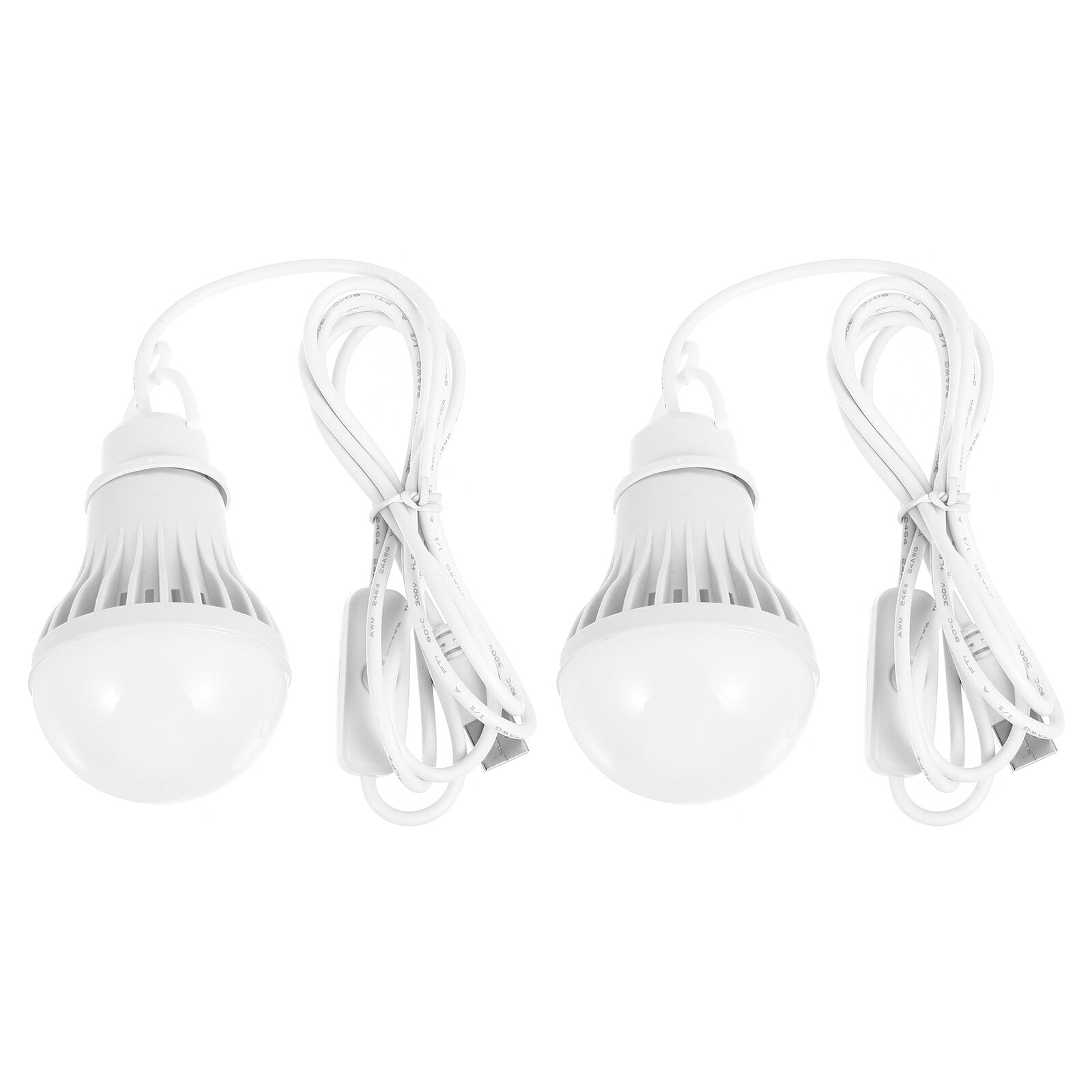 10 Pcs USB Light Bulb Camping Lantern Tent Bedroom Lamp Outdoor