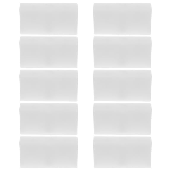 FONDOTIN Door Draft Stopper Sliding Glass Door Sliding Window Lock Limiter Block Hard Plastic 10Pcs