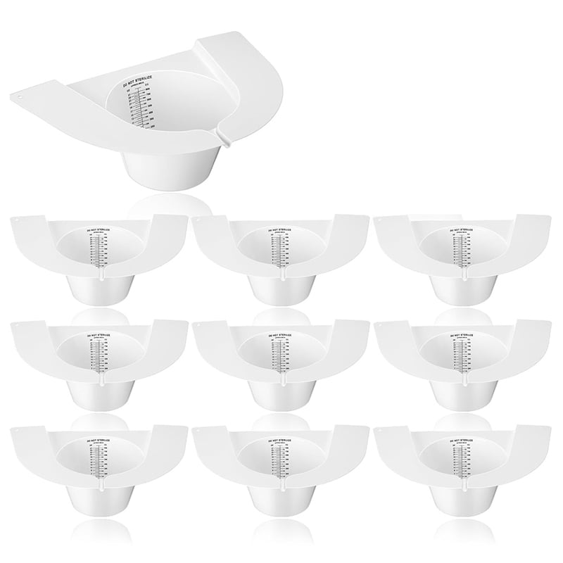 10 Pcs Urine Hats for Toilets Stool Sample Collection Kit Urine