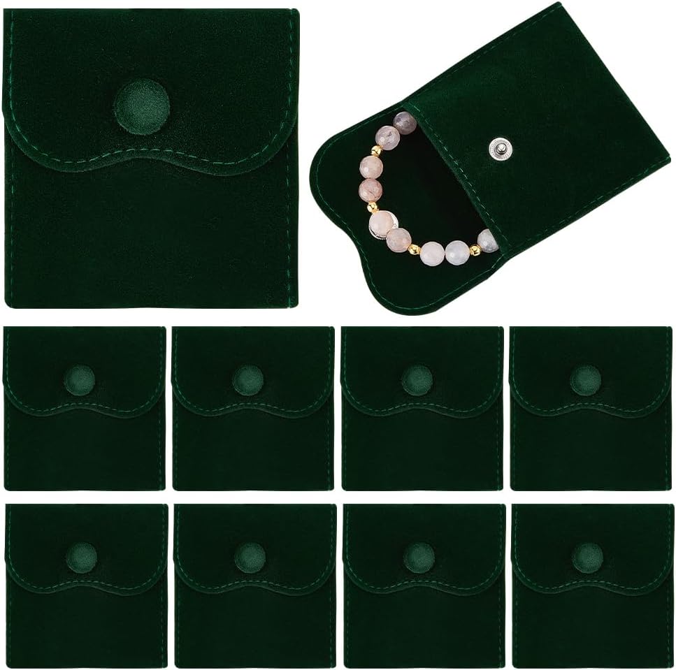 200 Pcs Damask Kraft Paper Jewelry Bags - 3x4 Inch, Brown/Black, Small Gift Pouches For Packaging