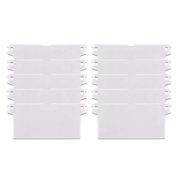 10 Pcs Vertical Venetian Blind Bottom Parts Replacement Bottom Weight Slats(Building & Hardware)