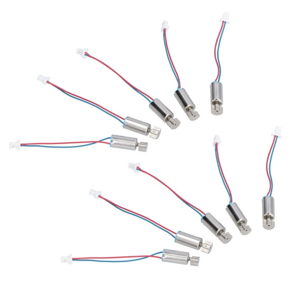 10 Pcs Vibration Motor 1.5V3V 6x12mm High Accuracy Efficiency Mini Coreless Motor For Gamepad,Mini Vibrating Motor