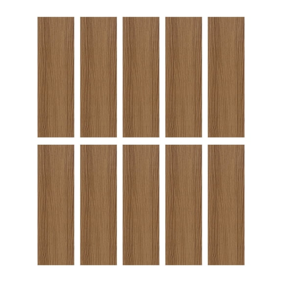 10 Pcs Vinyl Peel and Stick Floor Tiles, Self-Adheisve Vinyl Flooring Grey, 10-Pack, Floor Tiles Peel and Stick Waterproof for Bathroom Kitchen RV Renter 16x6"