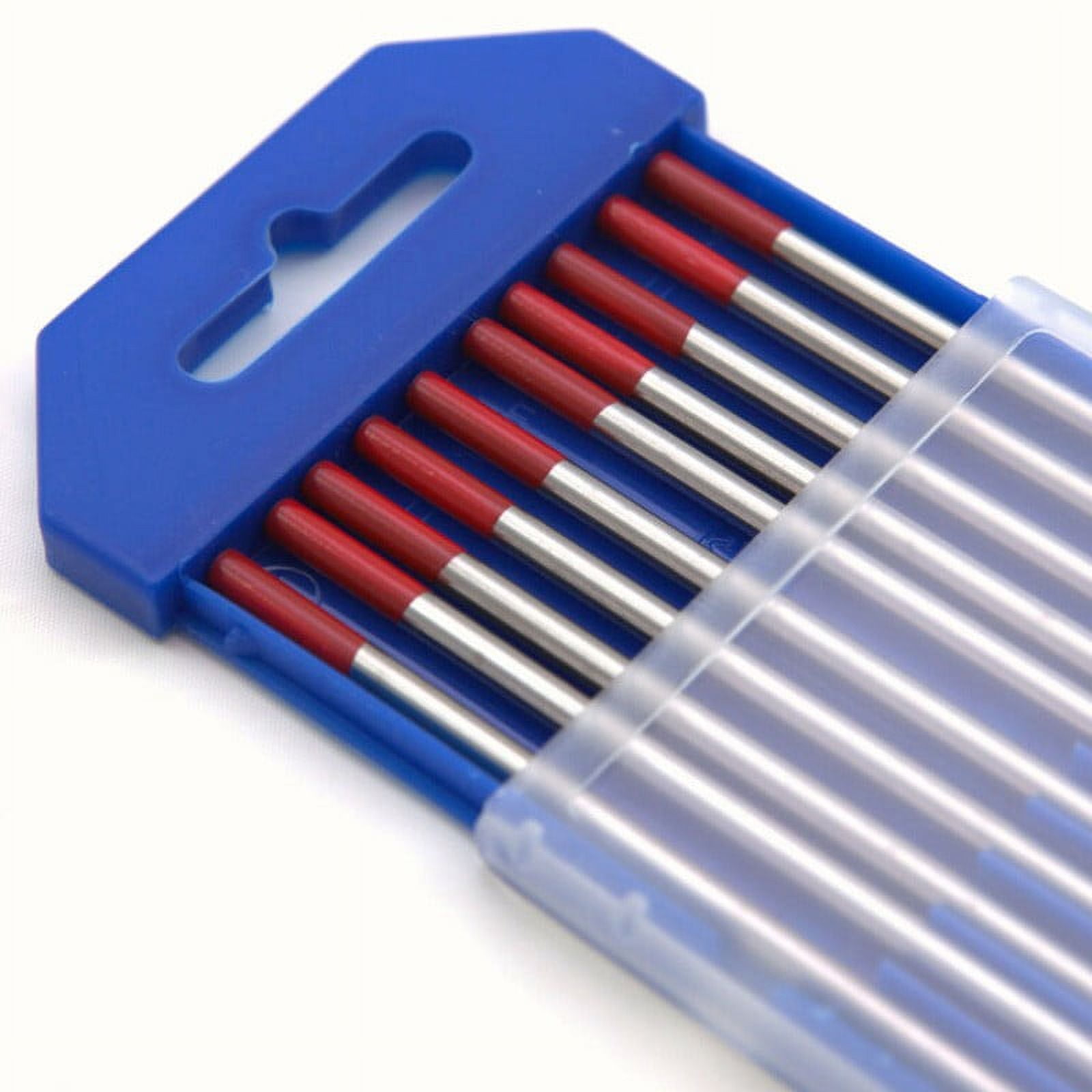 10 Pcs WT20 TIG Welding Thoriated Tungsten Electrode Rods High