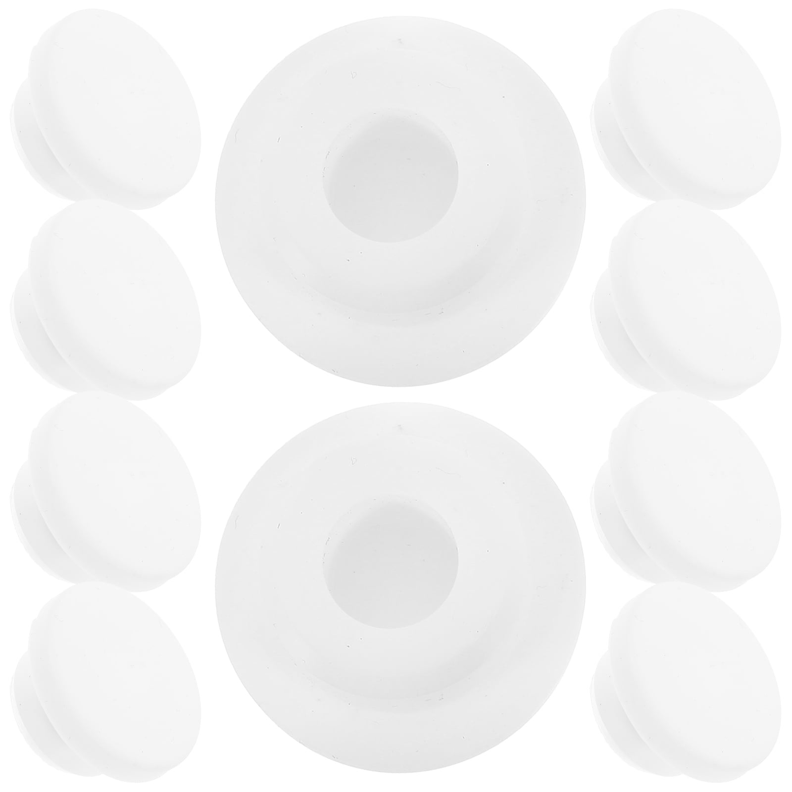 10 Pcs Washbasin Overflow Sealing Cover Side Hole Plug Bathroom Cabinet ...