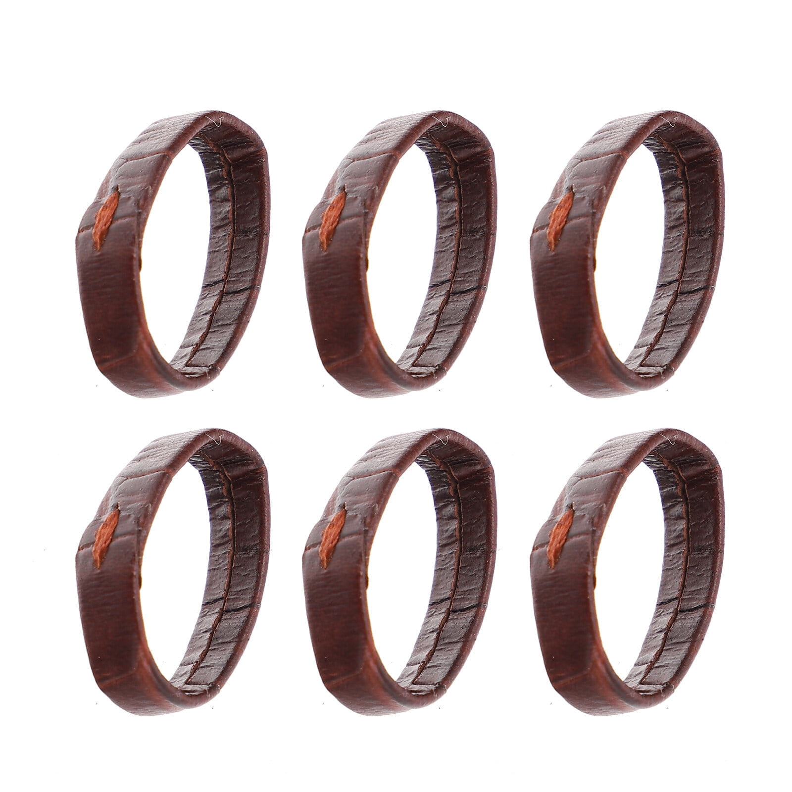 10 Pcs Watch Band Loops Leather Watch Strap Keepers Watch Strap Rings