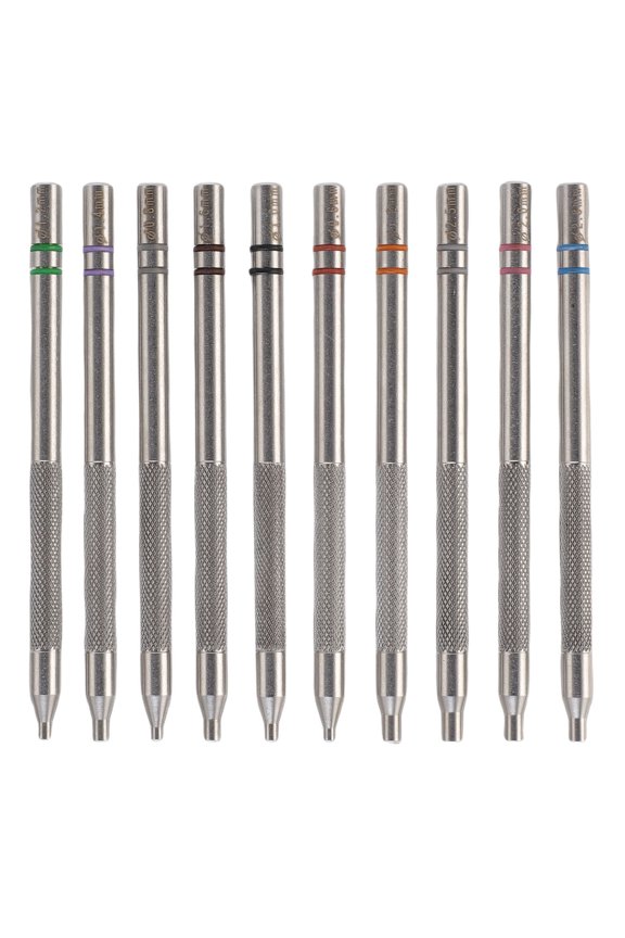 10 Pcs Watch Hand Presser Fitting Set Precision Hand Pusher Adjusting Tool for Watchmakers