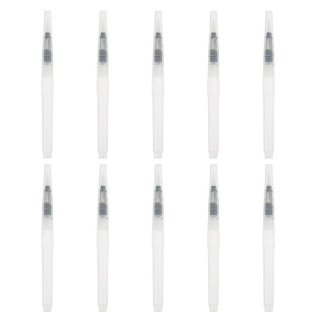 10 Pcs Watercolour Pens Ink Pen Watercolor Paint Pens Water Brush Pen