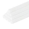 thumbnail image 1 of Uxcell Plastic Rods ABS Styrene Round Stick Round Solid Bar DIY Model for DIY Toys Building Making Architectural Model Making White 1/5" x 10", 1 of 6