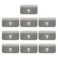 10 Pcs Wind Rain Deflector Channel Fitting Clip Replacement Metal