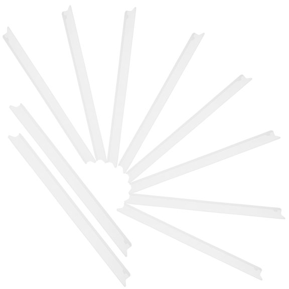 10 Pcs Window Cleaner Replacement Strip Cleanwalls Blade Squeegee Silicone Silica Gel