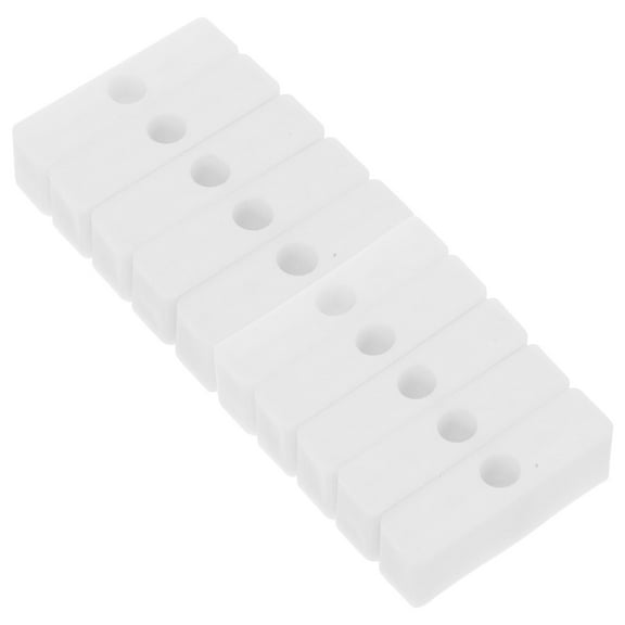 10 Pcs Window Safety Guards for Children Locks Security Bar White