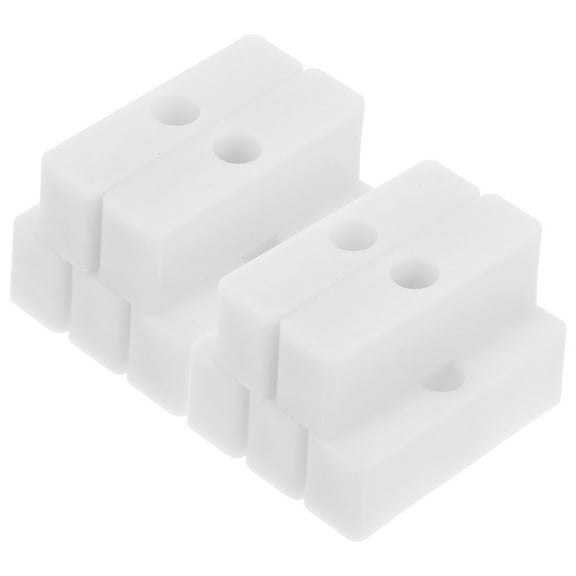 MOKKHNB Anti Theft Window Locks Plastic 10Pcs 2x0.6in