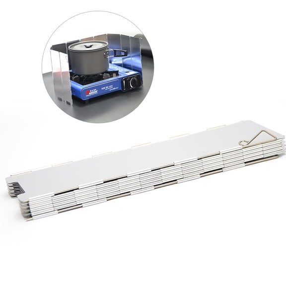 10 Pcs Windscreen Camping Space-saving Shield Lightweight