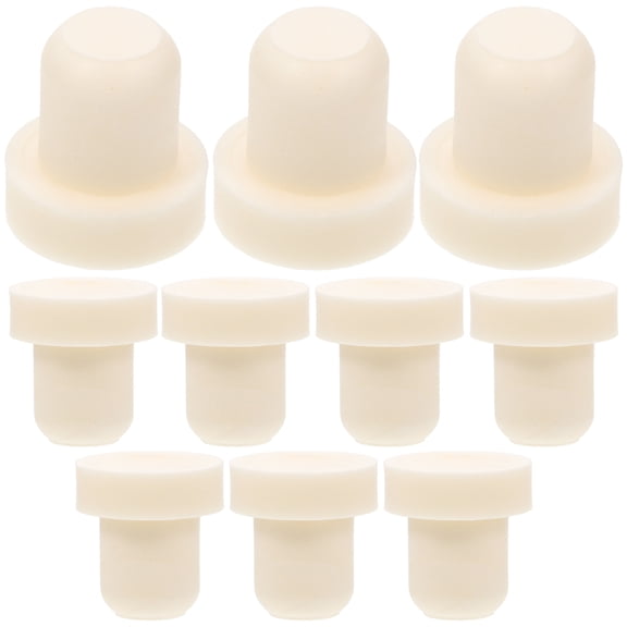 10 Pcs Wine Corks Preservation Tools Reusable Stoppers