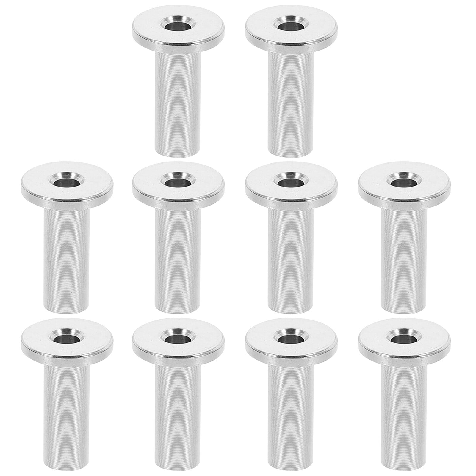 10 Pcs Wire Rope Connector Steel Cable Railing Kit Deck Stainless ...