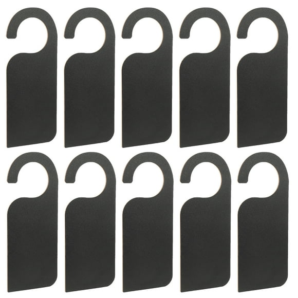 10 Pcs Wooden Door Sign Hangers Signs Blank Sciccors Office Clothes Blanks Craft Unfinished
