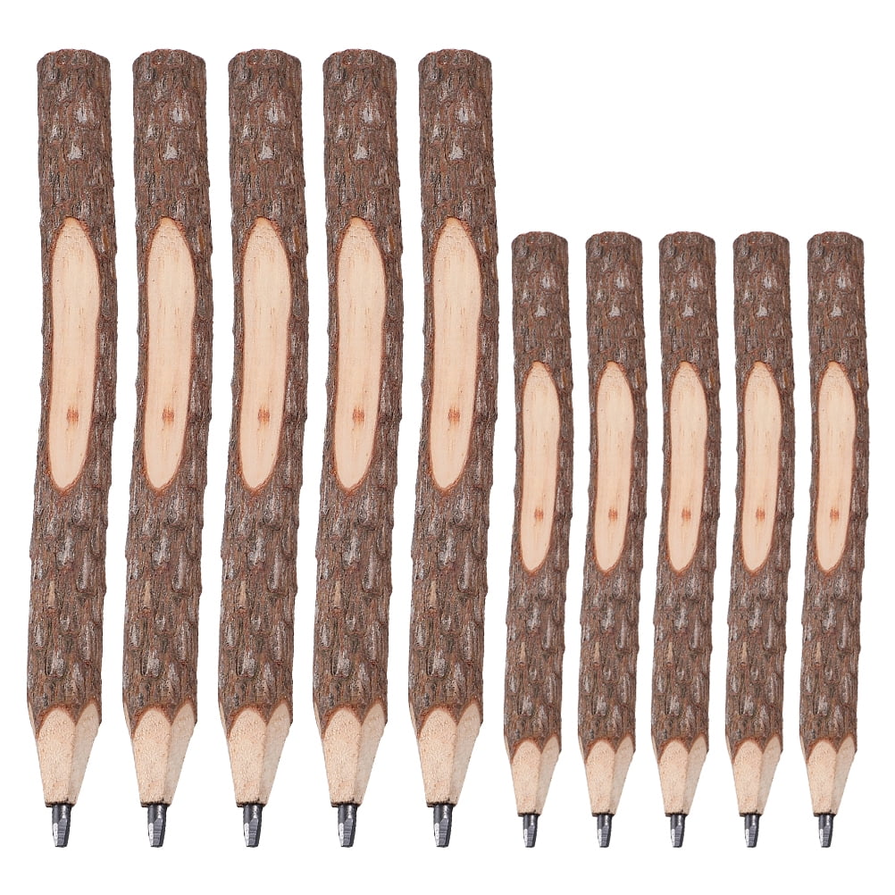 10 Pcs Wooden Pencil Precise Coloring Pencils Creative Lead Giant Brown ...