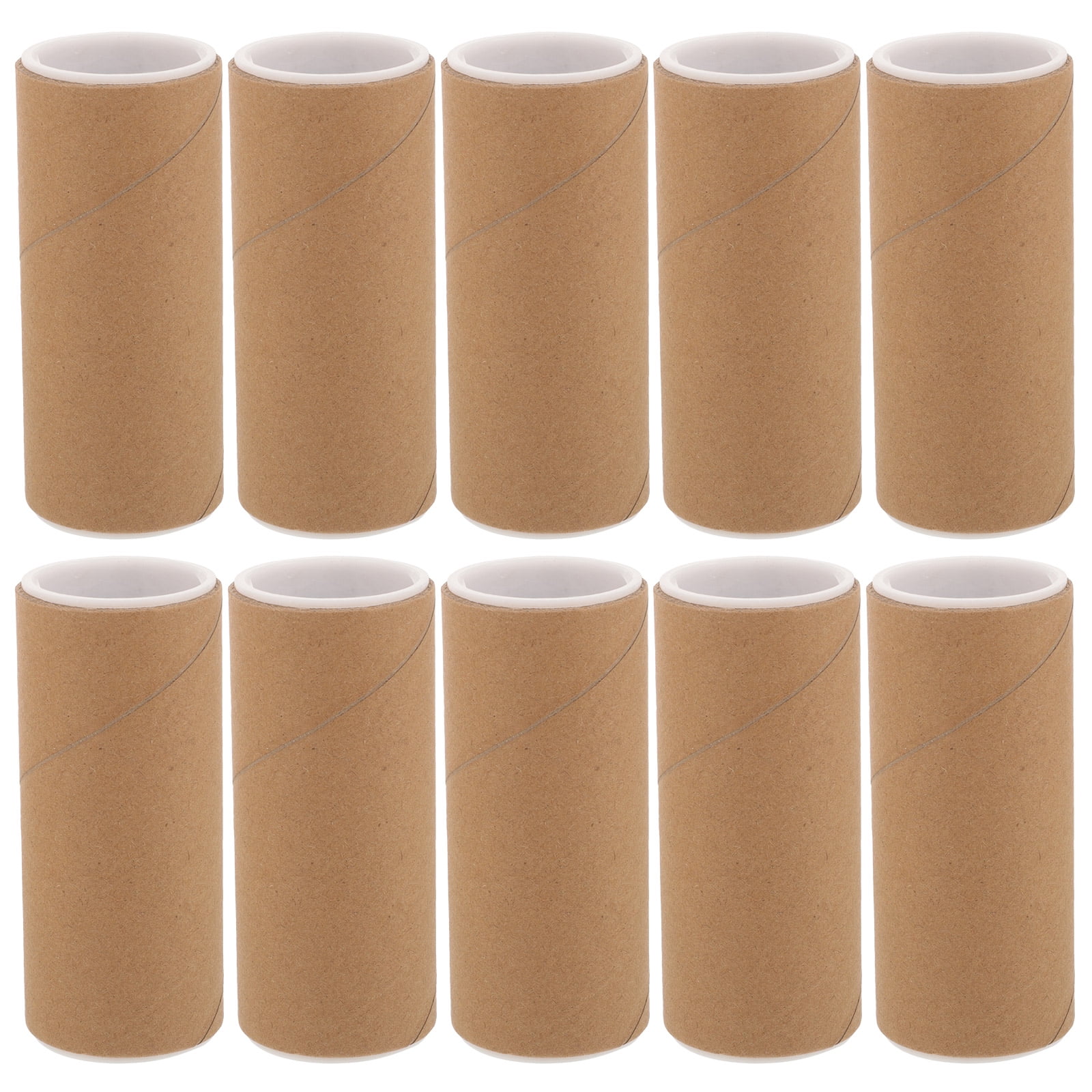 NUOLUX 10Pcs Paper Coin Tubes Tear Resistant Coin Holding Storage Case
