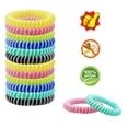 thumbnail image 1 of 10 Pcs Wrist Mosquito-Repellent Key Chains,Spiral Key Bracelets,Wrist Coil Mosquito-Repellent Chains,Multicolor Stretchable Plastic Wristband Key Chains,Wristband Key Rings for Gymnasiums, 1 of 6
