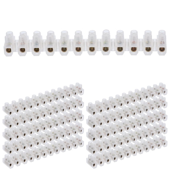 10 Pcs X3 Terminals Speakers Light Strip Terminal Block Small Wire Connectors Terminal Blocks Wiring Terminal Connection