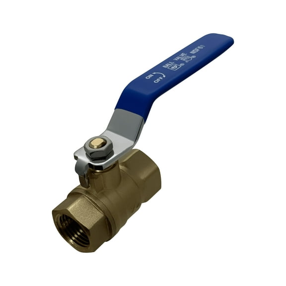 10 Pcs XFITTING 1/2 Female Ball Valve, 1/2" FIP Ball Valve