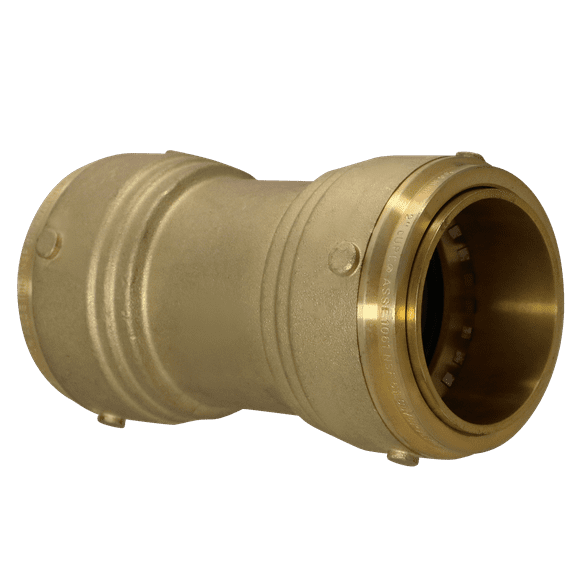 10 Pcs XFITTING 2" Push Fit Coupling, 2" Push To Connect Coupling