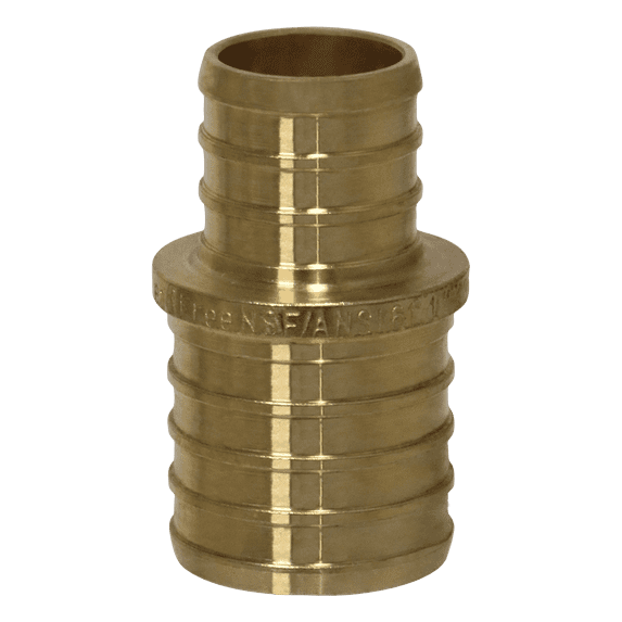 10 Pcs XFITTING Pex 1 Inch x 3/4 Inch Pex Coupling, Pex Reducing Coupling, 26-4-8=10XX