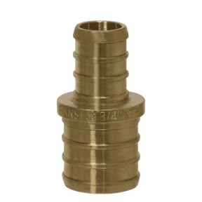 10 Pcs XFITTING Pex 3/4 Inch x 1/2 Inch Pex Coupling, Pex Reducing Coupling, 26-4-7=10XX